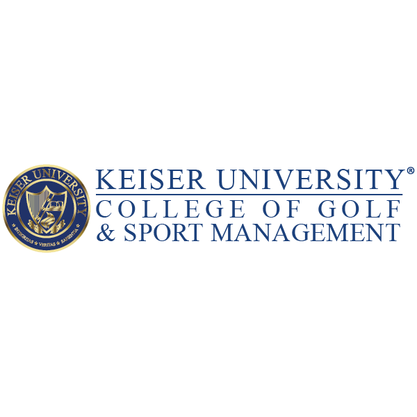 KEISER SEAL to the left of Keiser University Stacked over COLLEGE OF